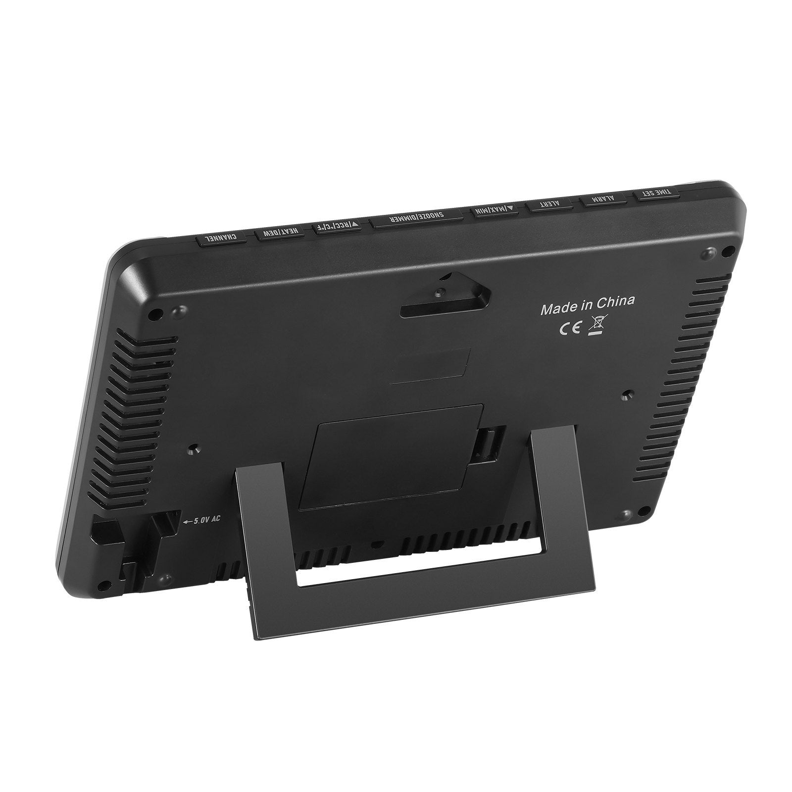 Weather Station Indoor Outdoor, 7.5 In Large Color Display, Wireless Digital Home Weather Station, With Sensor Atomic Clock Adjustable Backlight Forecast Data Calendar Alarm Alert Temperature