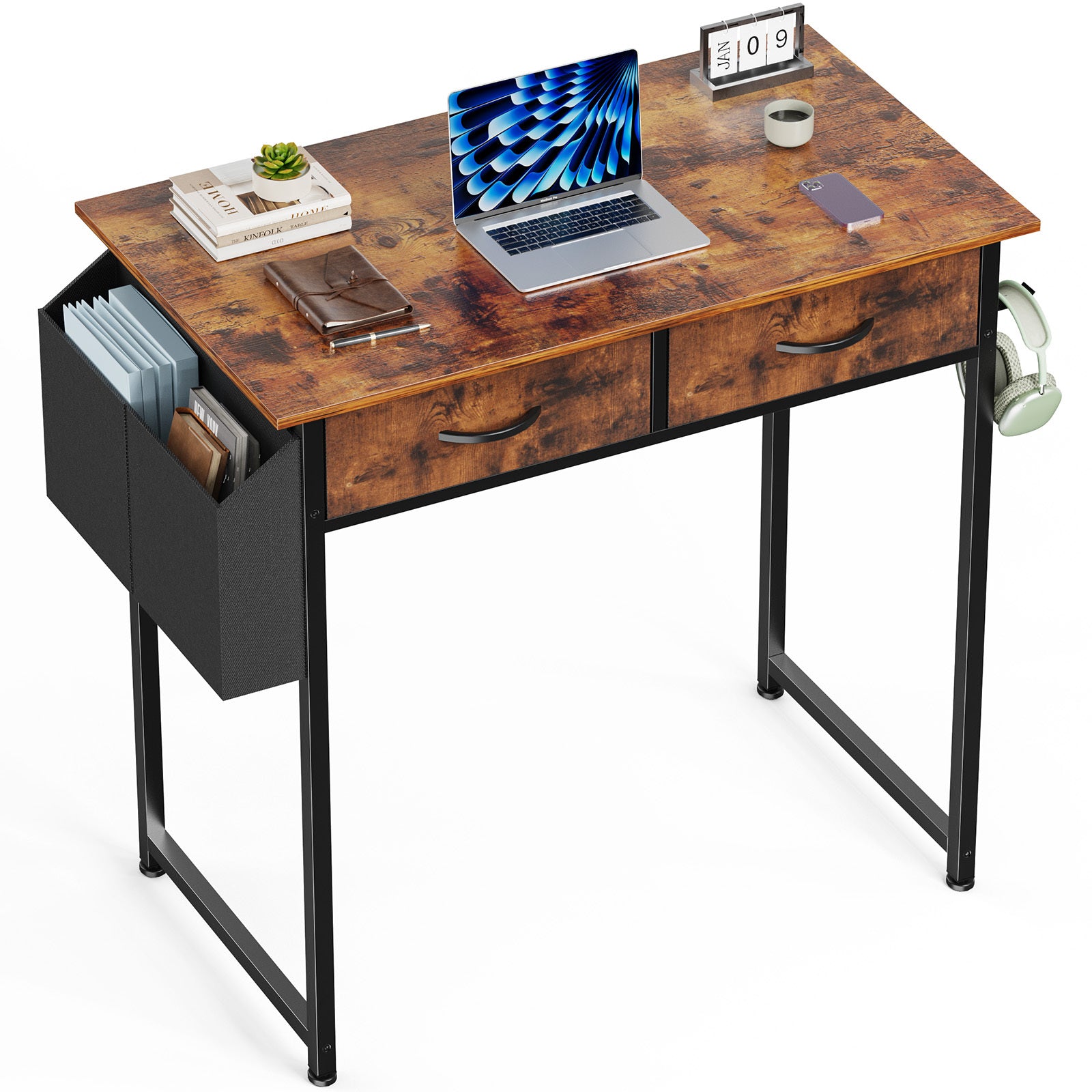 Small Home Office Bedroom Writing Learning Computer Desk