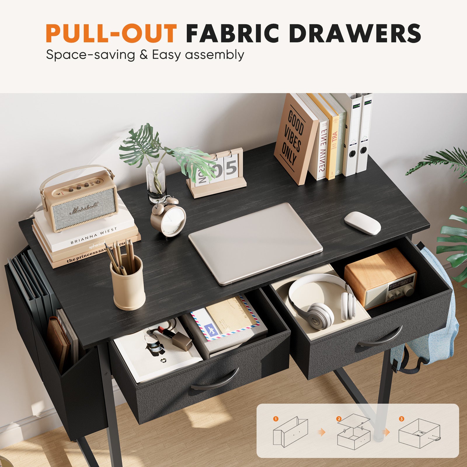 Small Home Office Bedroom Writing Learning Computer Desk